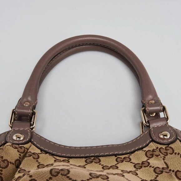 Gucci Beige/Grey GG Canvas Medium Sukey Tote Bag - Picture 4 of 12